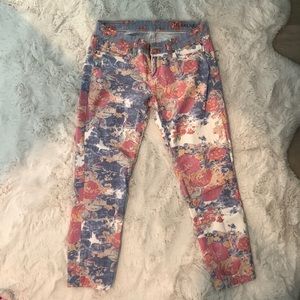 Floral Blank NYC pants | size 26